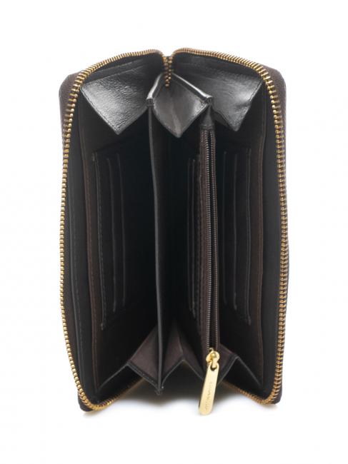 Portafoglio grande zip around in pelle  t.moro - Portafogli Donna