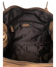 TOSCA BLU AVANA Borsa grande in pelle fango - Borse Donna - 5