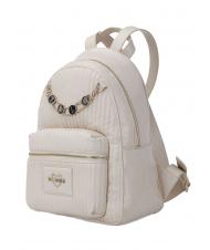 LOVE MOSCHINO CHARM Zaino con catena avorio - Borse Donna - 2
