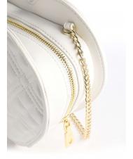 LOVE MOSCHINO Borsa a cuore con tracolla catena  bianco - Borse Donna - 3