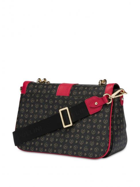 HERITAGE CLASSIC Borsa a tracolla nero lacca - Borse Donna