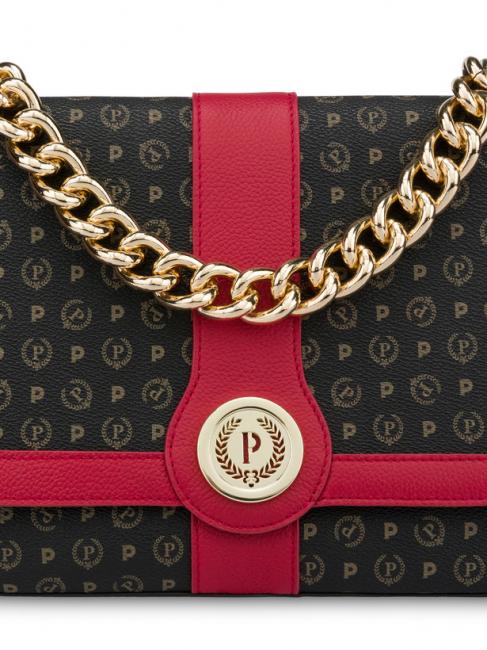 HERITAGE CLASSIC Borsa a tracolla nero lacca - Borse Donna