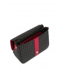 POLLINI HERITAGE CLASSIC Borsa a tracolla nero lacca - Borse Donna - 4