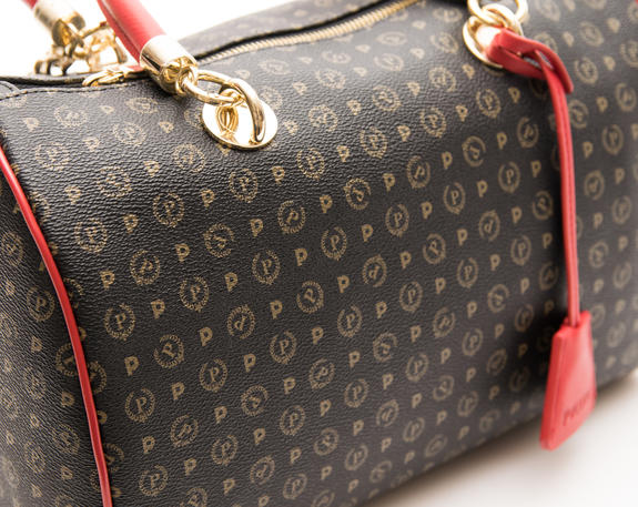 Heritage Classic Bauletto a mano, con tracolla nero lacca - Borse Donna