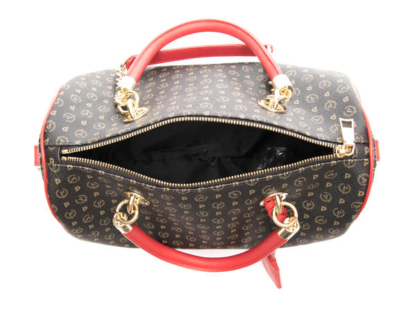 Heritage Classic Bauletto a mano, con tracolla nero lacca - Borse Donna