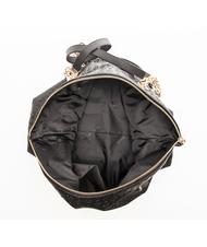 POLLINI Embossed Heritage Borsa a spalla Nero - Borse Donna - 5
