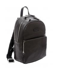 SPALDING ICONIC NEW YORK Zaino porta PC 15" in pelle testamoro - Zaini da lavoro porta PC - 2