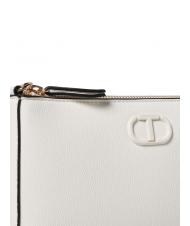 TWINSET Borsa a tracolla piccola con zip  giglio - Borse Donna - 3