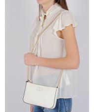TWINSET Borsa a tracolla piccola con zip  giglio - Borse Donna - 4