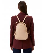 TWINSET SQUARED STUDS Zaino con borchie e zip cuban sand - Borse Donna - 5