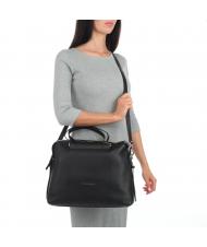 PIQUADRO CIRCLE Cartella morbida porta PC 14" Nero - Cartelle Lavoro - 5