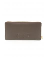 LA MARTINA HERITAGE Portafoglio zip around in pelle taupe - Portafogli Donna - 3