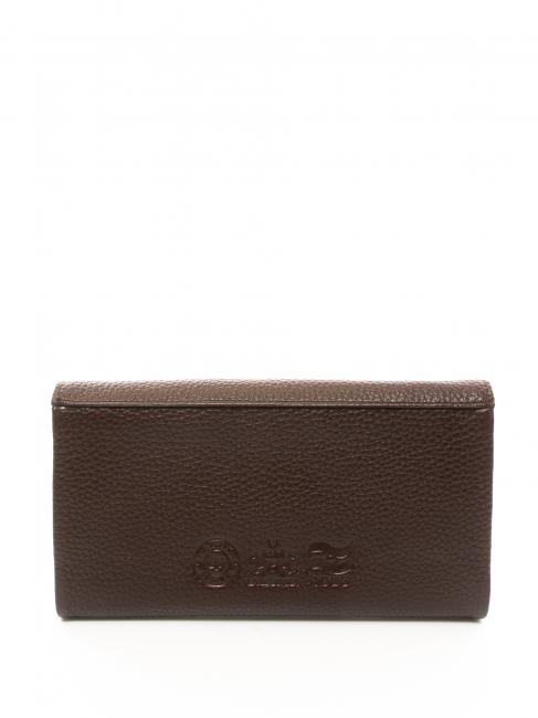 HERITAGE Portafoglio Continental in pelle burgundy - Portafogli Donna