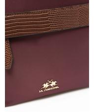 LA MARTINA DOELLA Sacca a spalla, con tracolla burgundy - Borse Donna - 3
