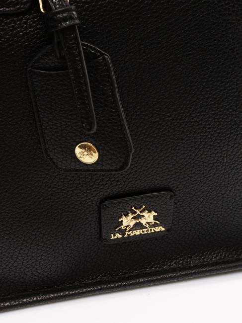 HERITAGE Shopping Bag a spalla nero - Borse Donna