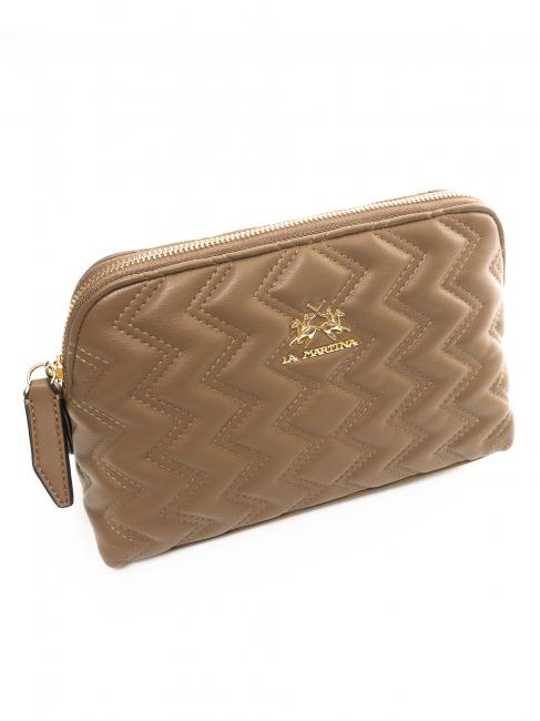 ANGELINA Pochette a mano taupe - Borse Donna