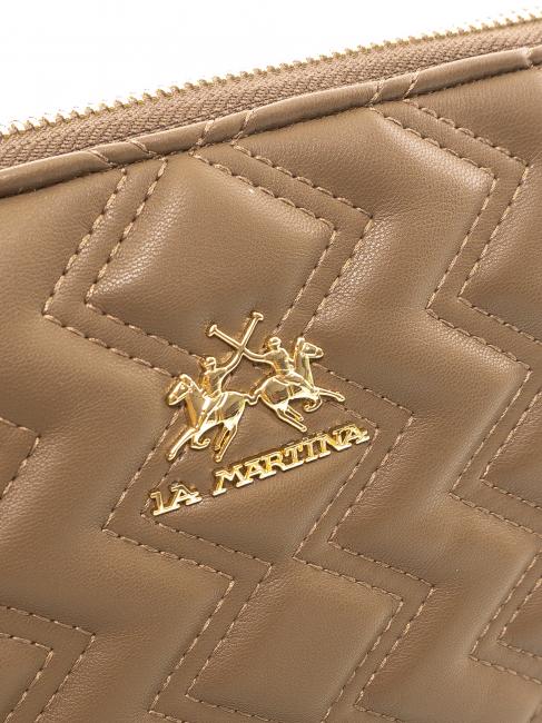 ANGELINA Pochette a mano taupe - Borse Donna