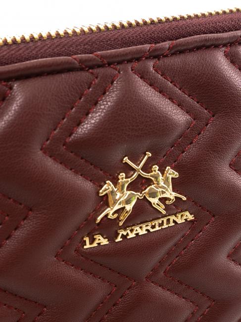 ANGELINA Pochette a mano burgundy - Borse Donna