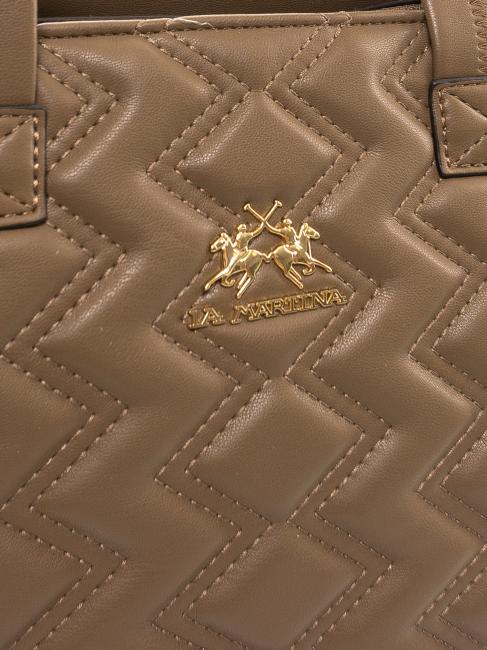 ANGELINA Shopping Bag taupe - Borse Donna