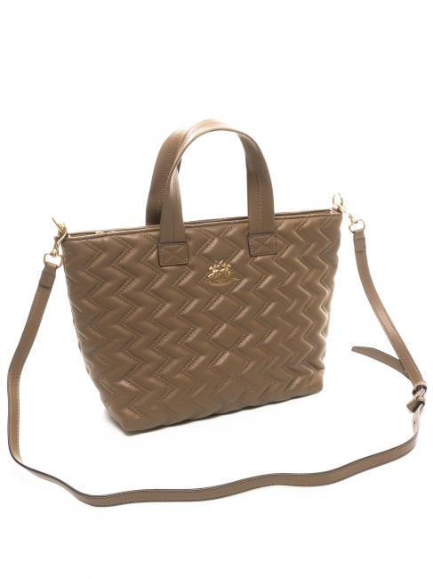 ANGELINA Shopper a mano, con tracolla taupe - Borse Donna