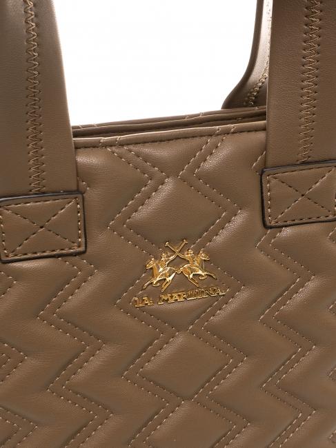 ANGELINA Shopper a mano, con tracolla taupe - Borse Donna