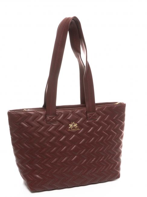 ANGELINA Shopping Bag burgundy - Borse Donna
