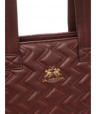 LA MARTINA ANGELINA Shopping Bag burgundy - Borse Donna - 3