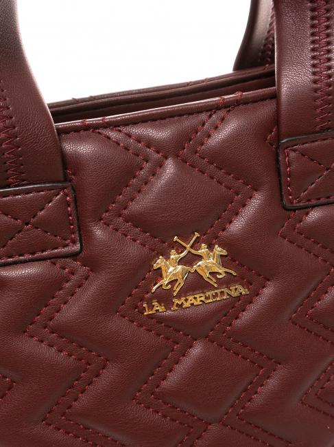 ANGELINA Shopper a mano, con tracolla burgundy - Borse Donna