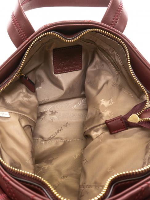 ANGELINA Shopper a mano, con tracolla burgundy - Borse Donna