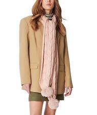 TWINSET Sciarpa con Pompon  rosa parisienne - Sciarpe - 3