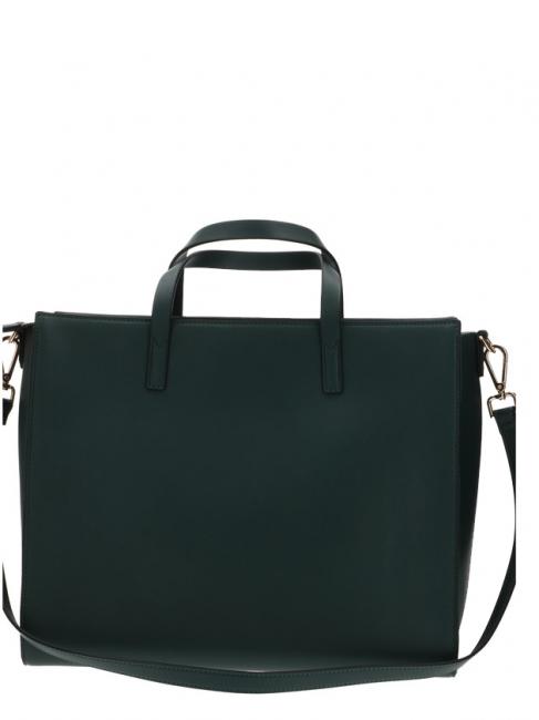 Borsa a mano Con tracolla removibile verde scuro - Borse Donna