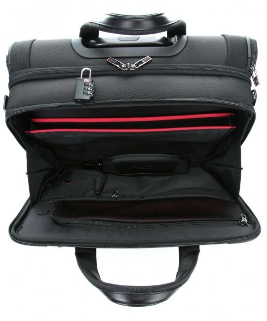 PRO-DLX 5  Trolley pilota porta PC 15,6" NERO - Trolley Pilota