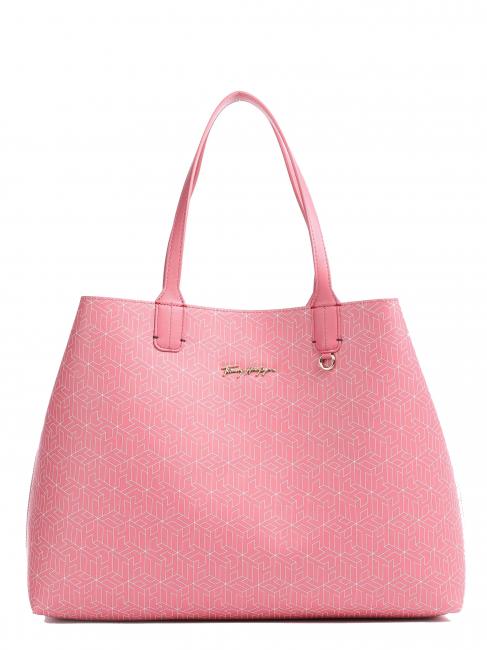 ICONIC TOMMY Borsa a spalla english pink - Borse Donna
