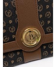 POLLINI HERITAGE Borsa a tracolla nero marrone - Borse Donna - 3