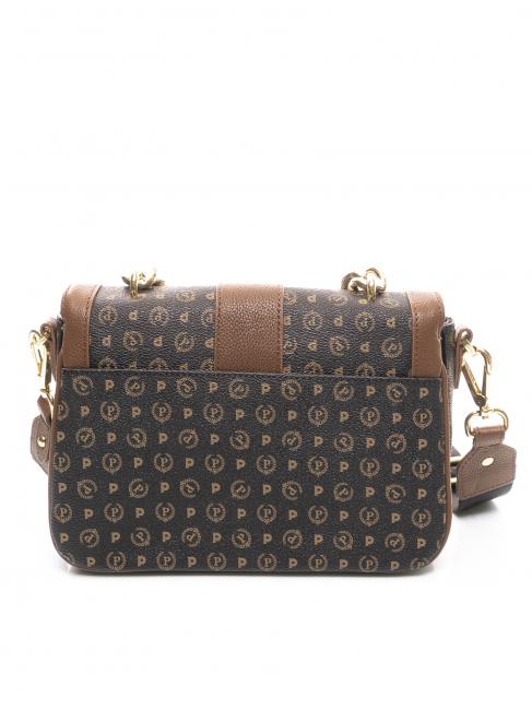 HERITAGE Borsa a tracolla nero marrone - Borse Donna