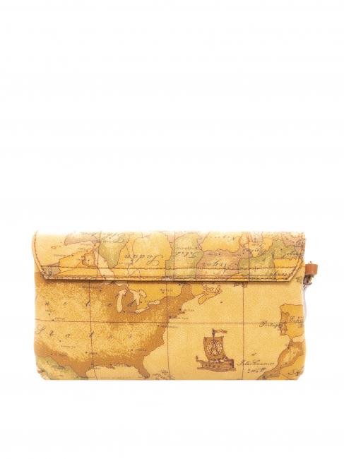 GEO CLASSIC Pochette con patta e laccetto NATURALE - Borse Donna