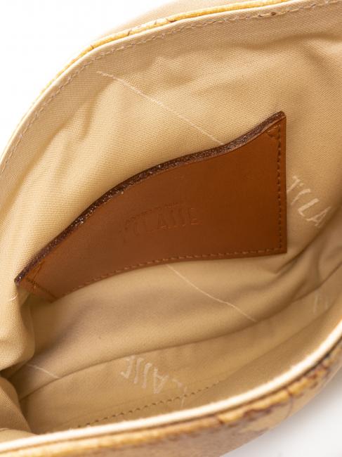 GEO CLASSIC Pochette con patta e laccetto NATURALE - Borse Donna