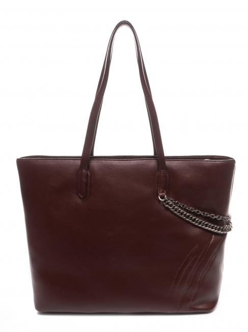 ANNIE Borsa tote grande bordeaux - Borse Donna