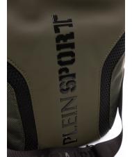 PLEIN SPORT SUPER HERO Borsello piatto army - Tracolle Uomo - 3