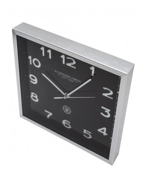SQUARE Orologio da muro nero - Orologi e Sveglie