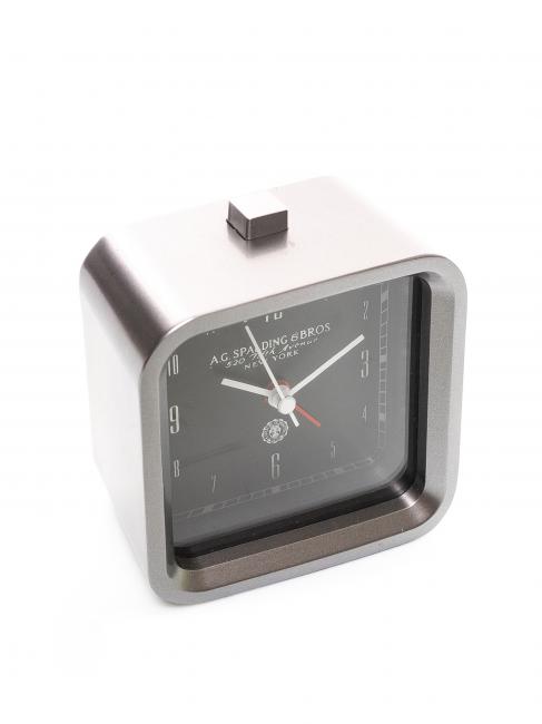 LIGHTED SQUARE Sveglia nero - Orologi e Sveglie