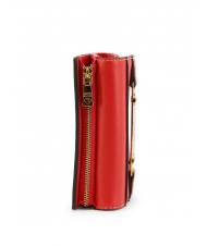 LOVE MOSCHINO Portafoglio medio logo  rosso - Portafogli Donna - 3