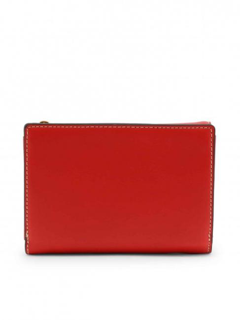 Portafoglio medio logo  rosso - Portafogli Donna