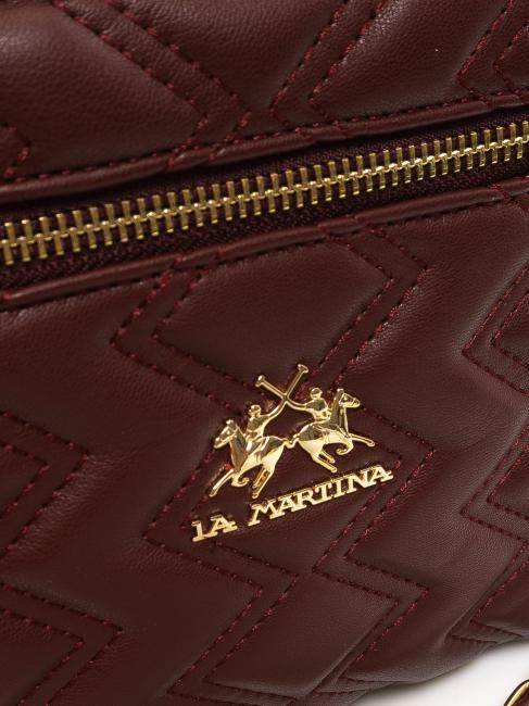 ANGELINA Tracollina piatta burgundy - Borse Donna