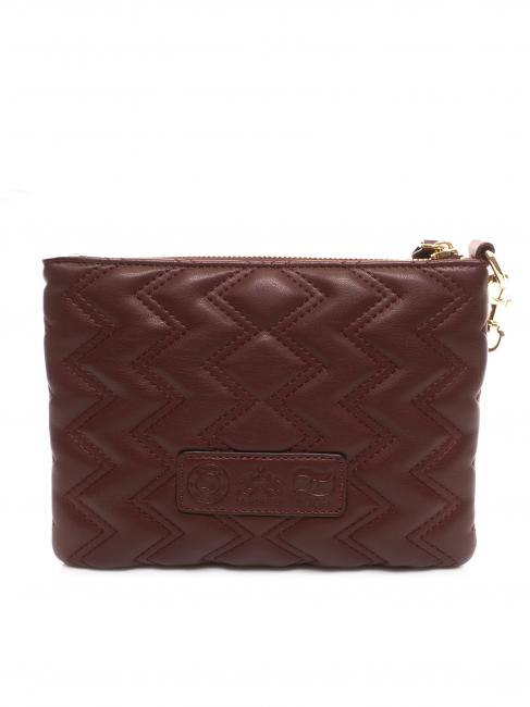 ANGELINA Tracollina piatta burgundy - Borse Donna