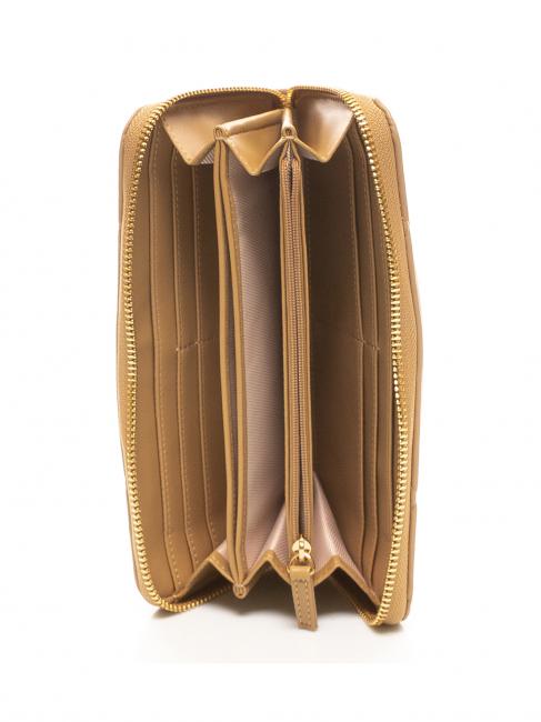 Portafoglio Trapuntato Zip Around light wood - Portafogli Donna