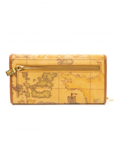 GEO CLASSIC Portafoglio grande con patta NATURALE - Portafogli Donna