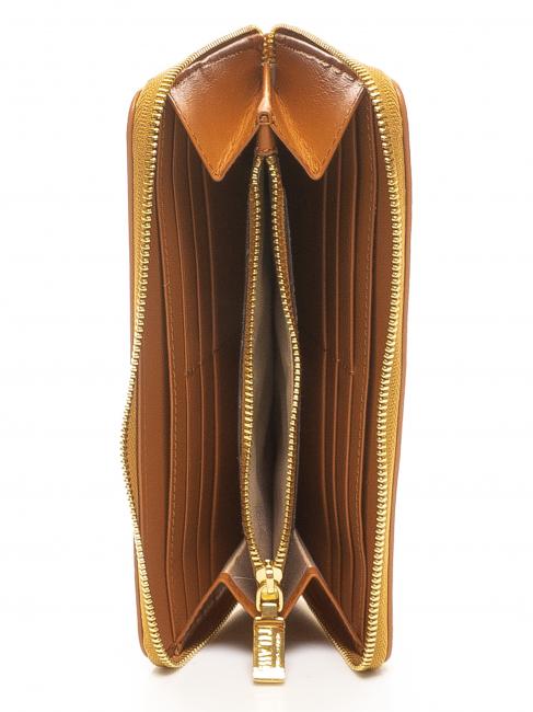 GEO CLASSIC Portafoglio grande ziparound NATURALE - Portafogli Donna