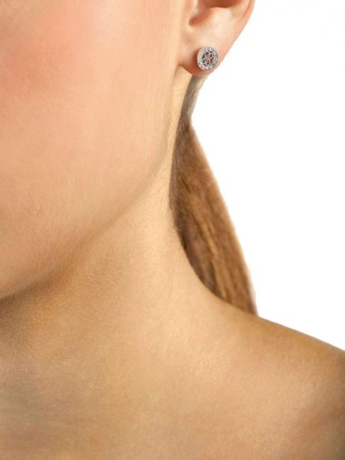 4G LOGO CRYSTAL STUD Orecchini SILVER - Orecchini