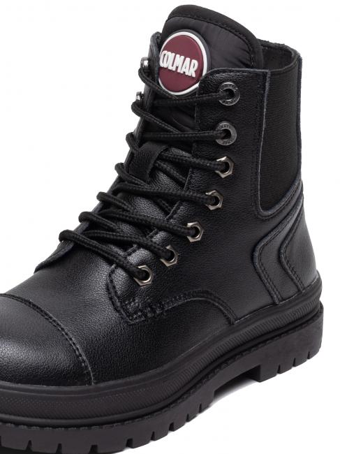 CONNOR  Anfibi da bambino premium black - Scarpe Bambino